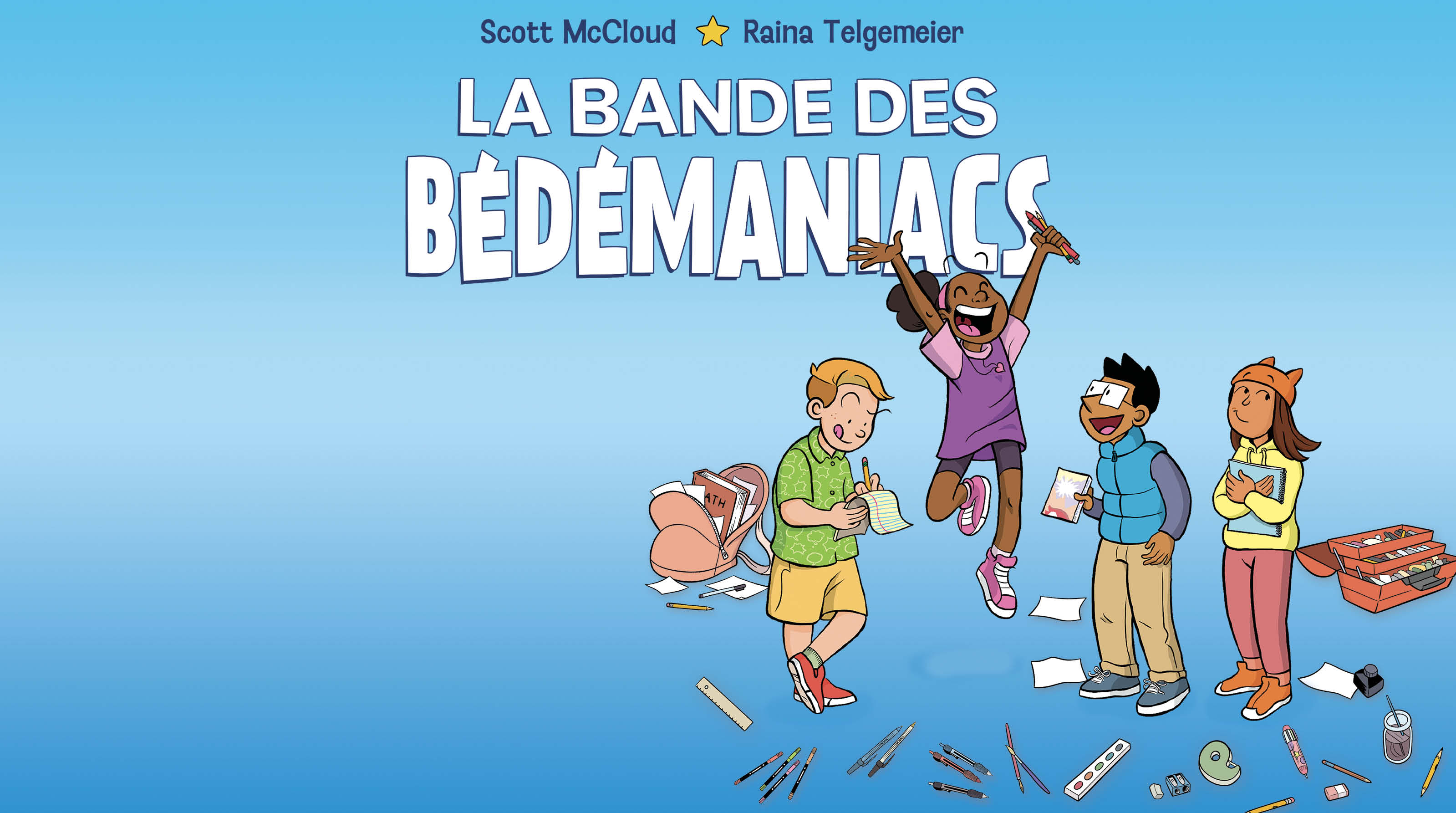 Bannière pour la bande des bédémaniacs